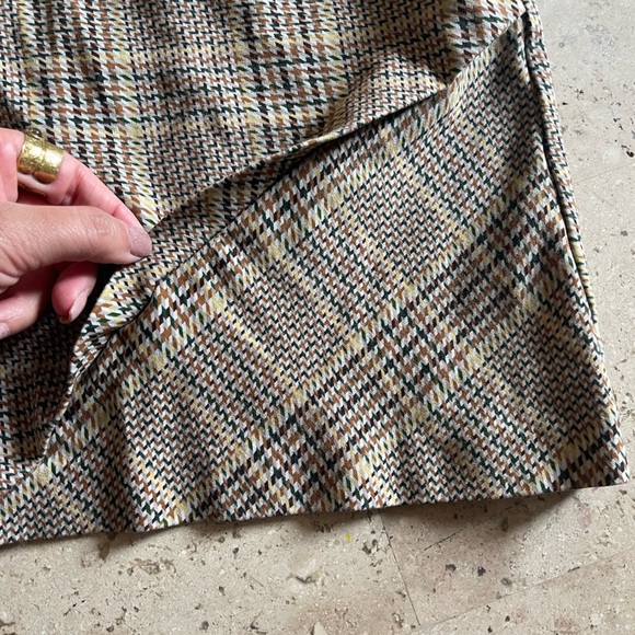 Cabi Plaid Past Time  Women's Skirt - Picture 2 of 9